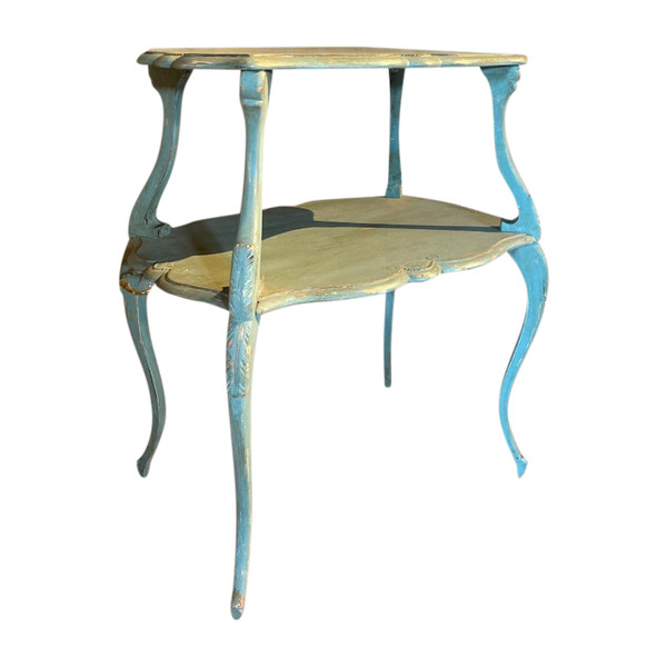 Louis XV Tea Table Year 1900 Scandinavian Patina (special price currently on request)