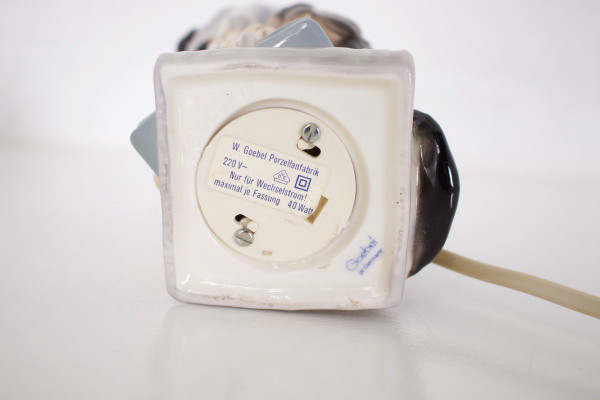 Lampade profumate Gufi in porcellana Goebel Germania