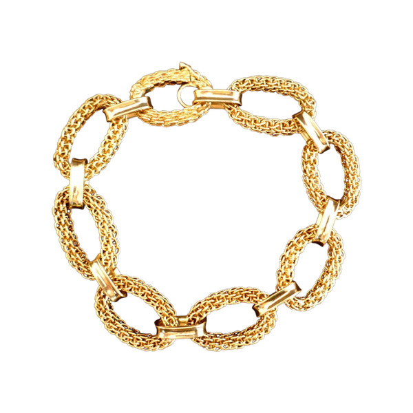 Armband aus 18 Karat Gelbgold, Gay Frères.