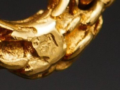Bracelet En Or Jaune 18 Carats, Gay Frères.