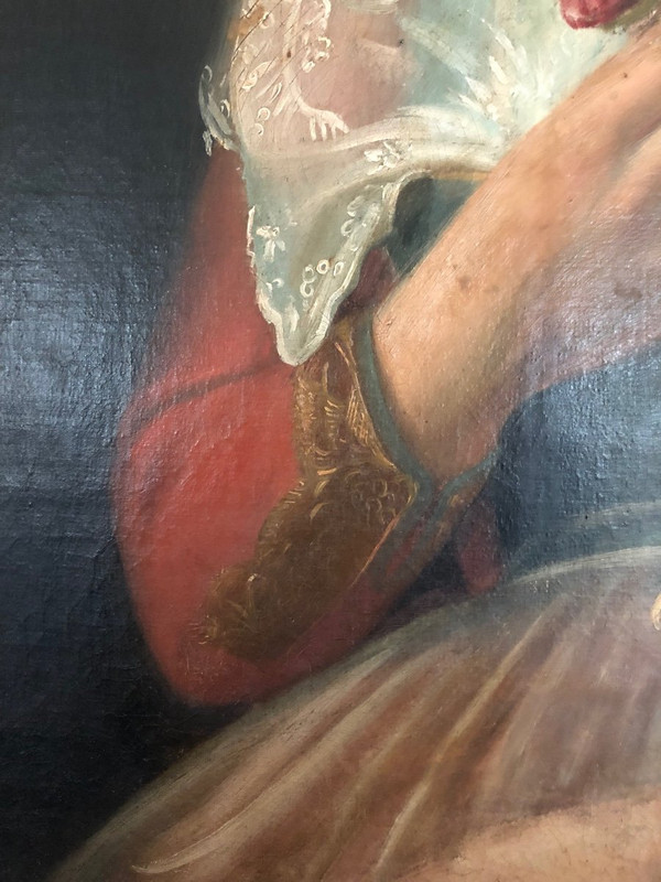 Peinture Portrait De Femme