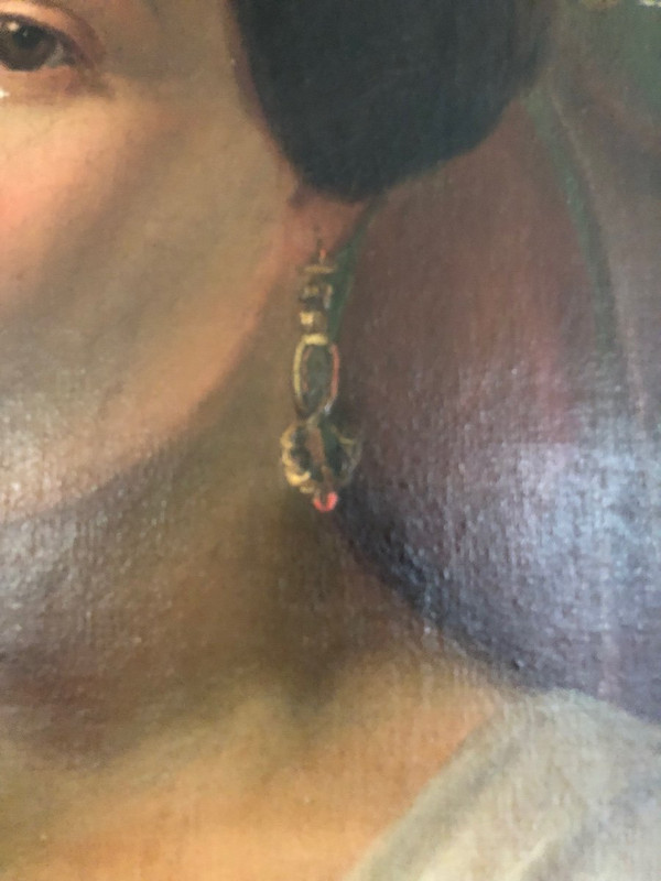 Peinture Portrait De Femme