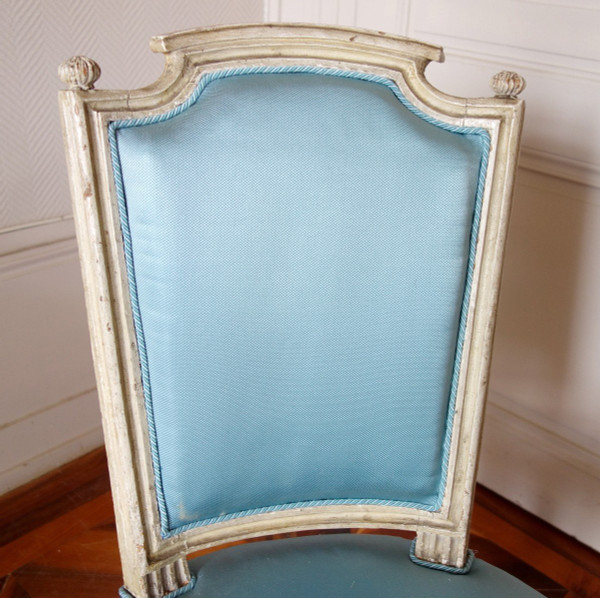 Pair Of Louis XVI Period Cabriolet Chairs