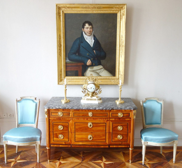 Pair Of Louis XVI Period Cabriolet Chairs