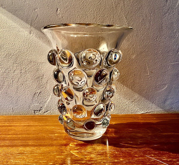 Bamako vase signed R Lalique