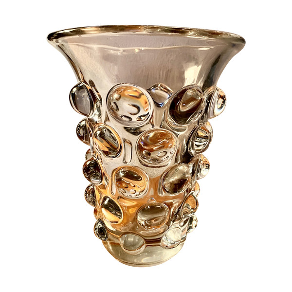 Bamako vase signed R Lalique