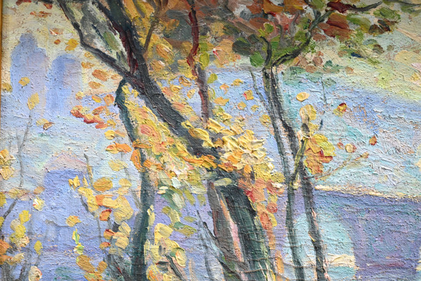 Peinture à l’Huile sur Toile – Fin XIXe