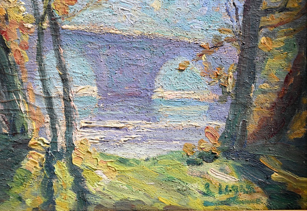 Peinture à l’Huile sur Toile – Fin XIXe