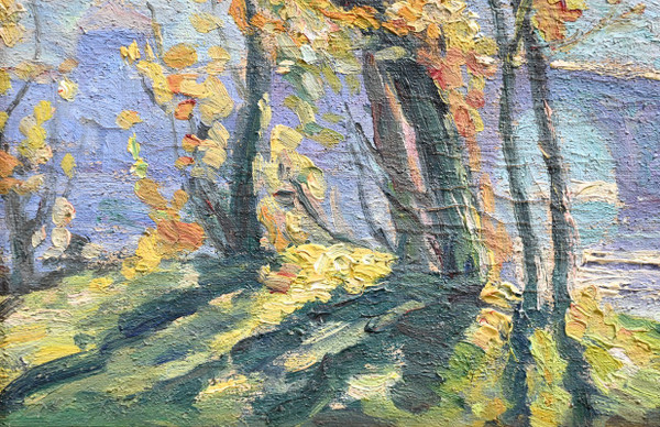 Peinture à l’Huile sur Toile – Fin XIXe