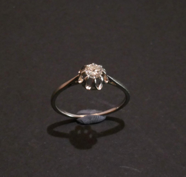 Diamond Solitaire, Platinum Setting.