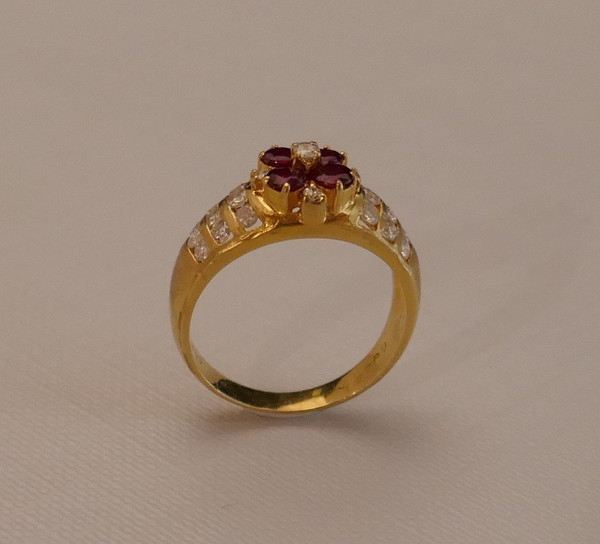 Ruby and Diamond Ring.