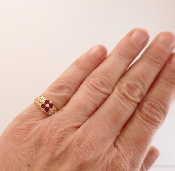 Ruby and Diamond Ring.