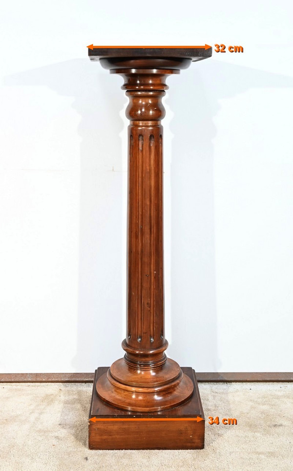 Solid Beech Column, Louis XVI style – 1900