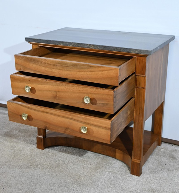 Petite Commode Chiffonnière de Propriété en Noyer, époque Directoire – Début XIXe