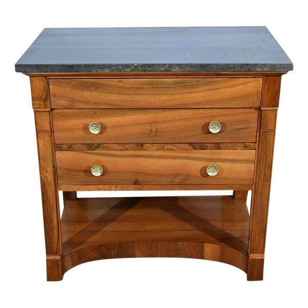 Petite Commode Chiffonnière de Propriété en Noyer, époque Directoire – Début XIXe