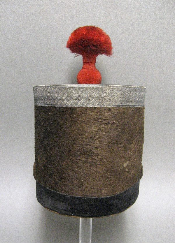 National Guard Hunter Officer Shako, Model 1837, July Monarchy.