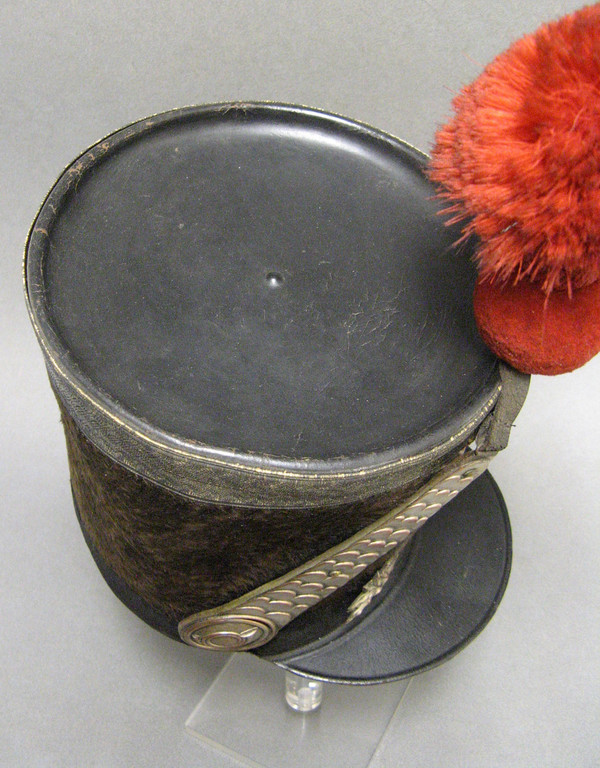National Guard Hunter Officer Shako, Model 1837, July Monarchy.