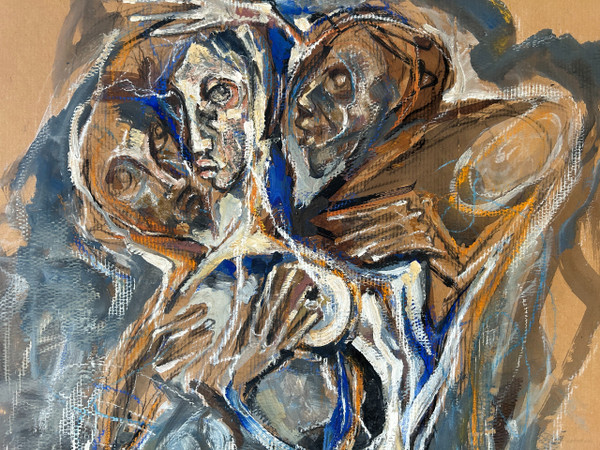 Tableau représentant Venus Anadyonème Suite Dionysos de Pôl Roux