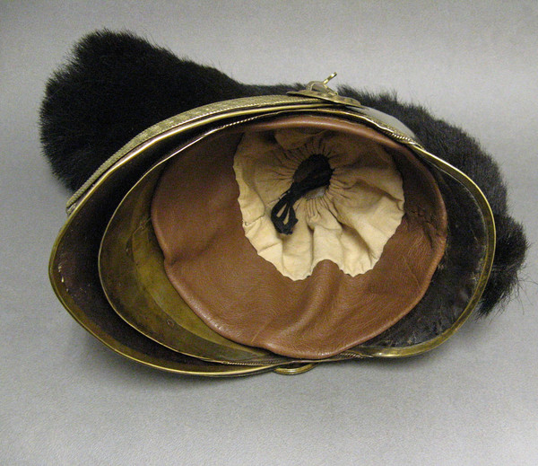 Casque d'Officier Sapeur Pompier Mle 1821.