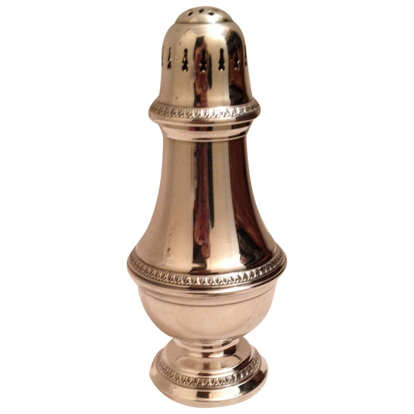 Silver metal sprinkler "Palmettes" model