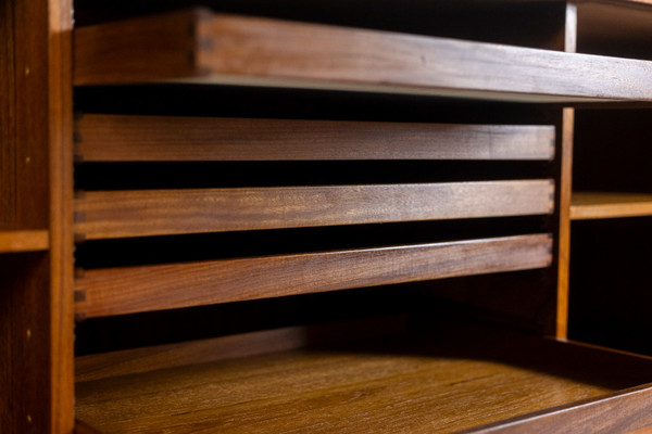 Peter Løvig Nielsen. Teak sideboard. 1970s