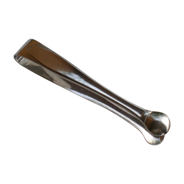 Elegant sugar/ice tongs in silver metal model ATLAS goldsmith Christofle