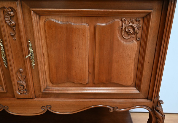 Buffet Desserte en Noyer, style Louis XV – Début XXe
