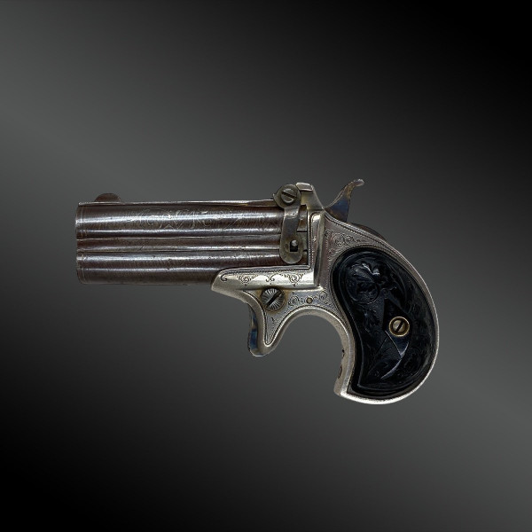 Pistola sovrapposta su licenza di fabbricazione - Stati Uniti - XIX secolo