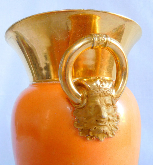 Große Empire-Ziervase aus Pariser Porzellan – François Premier