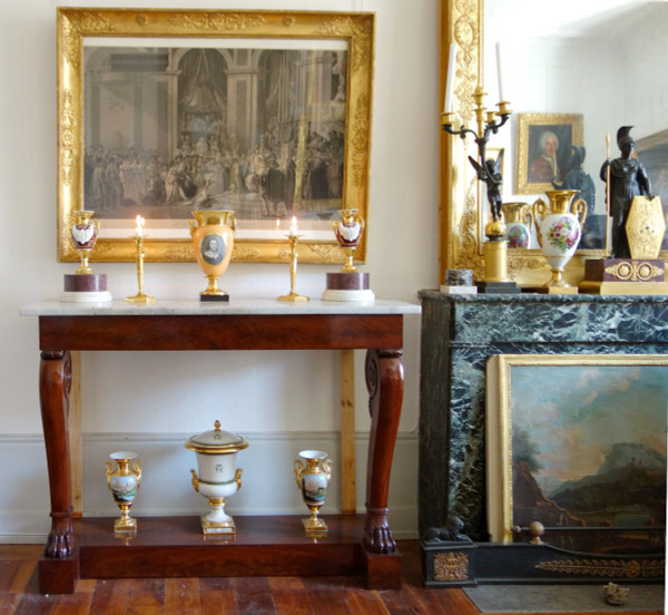 Große Empire-Ziervase aus Pariser Porzellan – François Premier