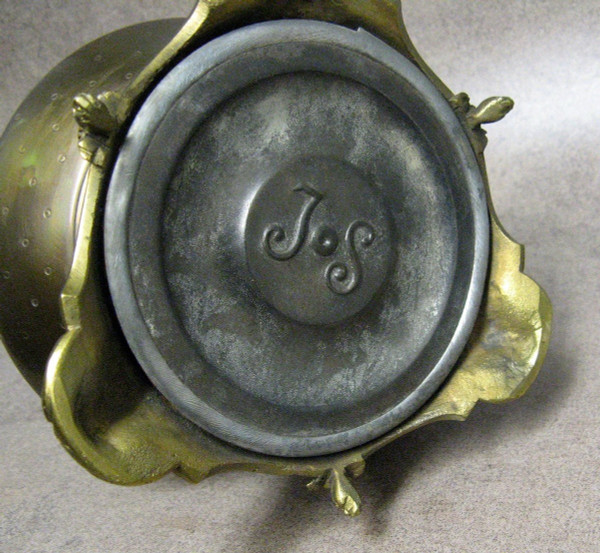 Paire De Lampes à Pétrole XIXe. Napoléon III. 