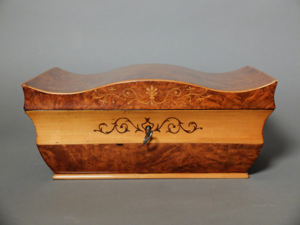 Coffret Charles X en marqueterie