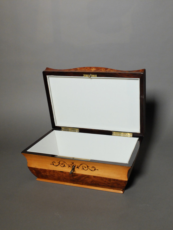 Coffret Charles X en marqueterie