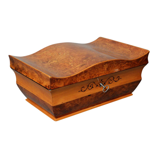 Coffret Charles X en marqueterie