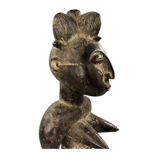 STATUETTE de REINE Culture Attié, Côte d’Ivoire Première moitié du XXème siècle