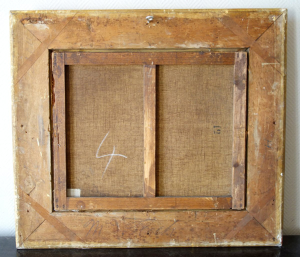 Großes Ölgemälde, Blumenbild von Clément Gontier, um 1900 - 96,5cm X 77cm