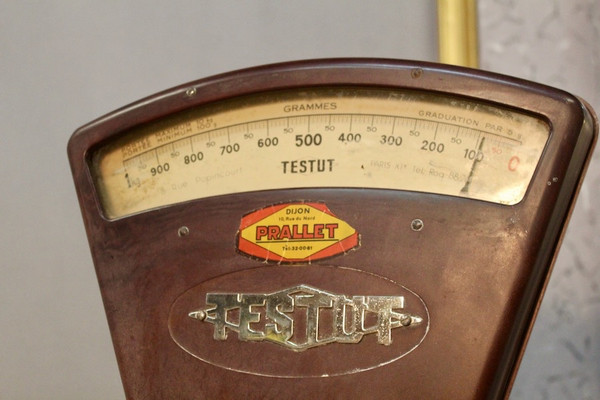 Balance Testut à Bain d'Huile Vintage  En Bakélite