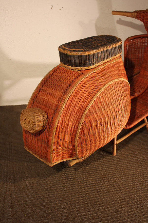 Scultura in vimini e bambù