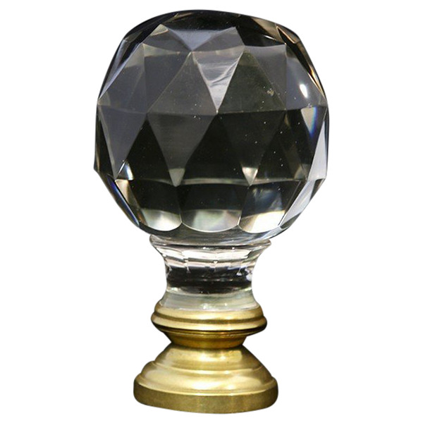 Staircase Ball, 19th Century, Crystal, Bronze