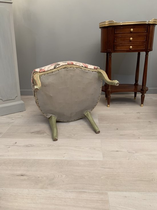 Pair Of Louis XV Style Chairs XIXth Century
