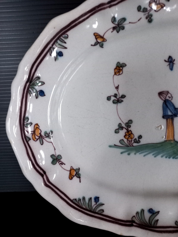 Moncaut earthenware dish
