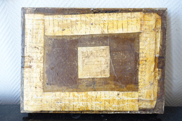 Collection De Cachets Armoiriés Anciens Présentés Dans 2 Cadres d'époque Louis XIV - héraldique