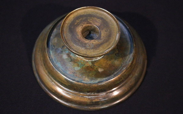 Candlestick, Spain, 17th century, Bronze