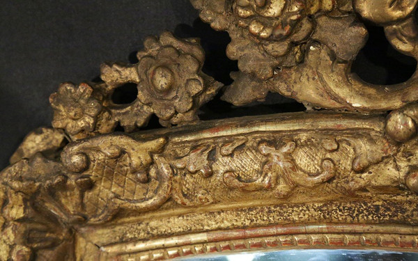 Regency mirror, 18th century, (102 X 62 Cm)