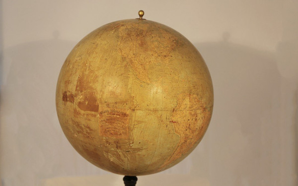 Globe Terrestre, Bonnefond, XIXème, Diamètre 50 Cm