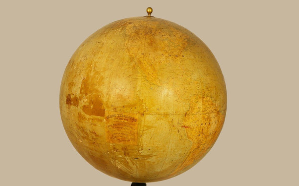 Globe Terrestre, Bonnefond, XIXème, Diamètre 50 Cm