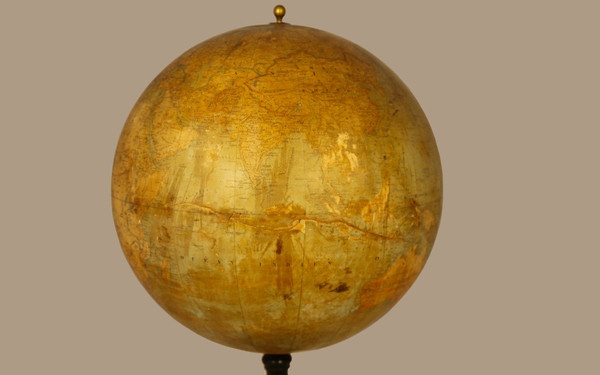 Globe Terrestre, Bonnefond, XIXème, Diamètre 50 Cm