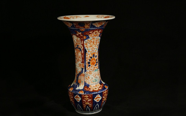 Grand Vase Imari, XIXème (47 Cm)