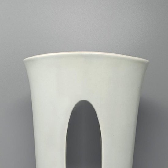 Superb aqua green vase from the 1970s in ceramic