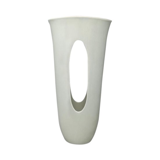 Superb aqua green vase from the 1970s in ceramic